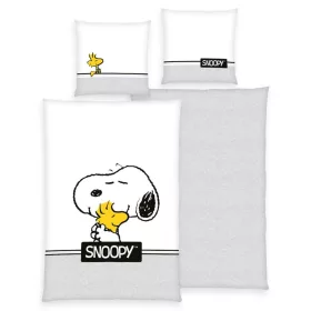 Snoopy ágynemű 100% pamut 135x200+80x80 cm
