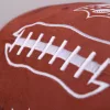 NFL Touch Down párna 36x22 cm 100% poliészter licencelt NFL díszpárna