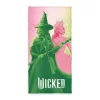 Wicked - Mystic pamut törölköző 75x150 cm - Elphaba és Glinda design 