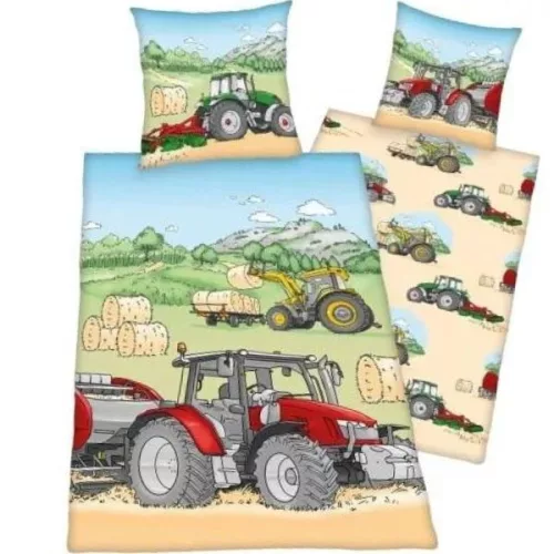 Traktroros csomag (szalmabála)