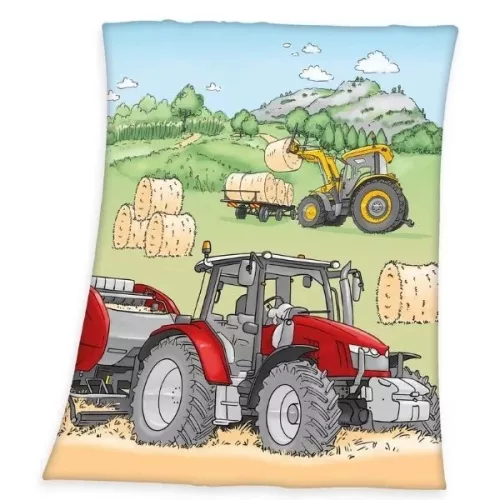 Traktroros csomag (szalmabála)