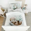 Vidrás ovis kuckó csomag – 100% pamut ágyneműhuzat, paplan-párna és pléd egyben