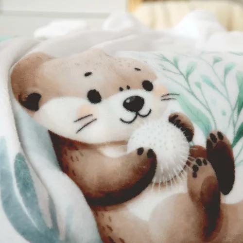 Vidrás ovis kuckó csomag – 100% pamut ágyneműhuzat, paplan-párna és pléd egyben