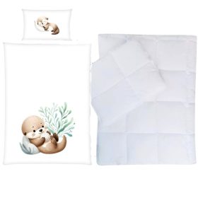 Vidrás ovis ágynemű palan-párnával pamut 100x135+40x60 cm