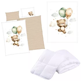 Macis ovis ágynemű 100% pamut ágyneműhuzat, paplan-párna és pléd egyben