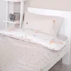 Csillagos flanel ovis ágynemű (hold)