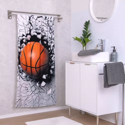Kosárlabda törölköző 75x150 cm 100% pamut