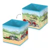 Traktoros tárolódoboz 30x30x30 cm