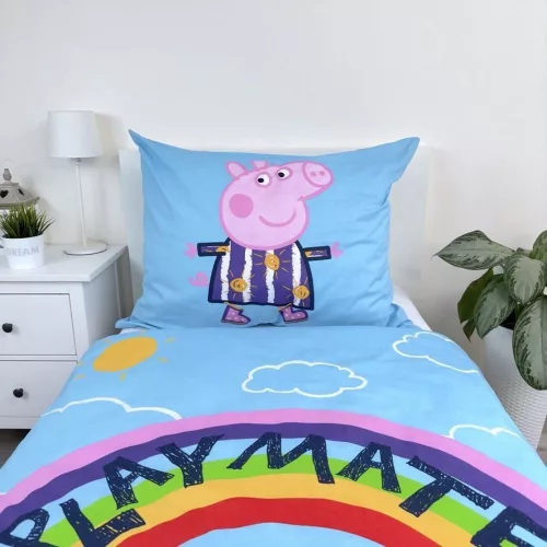 Foszforeszkáló Peppa malac ágynemű (Fun)