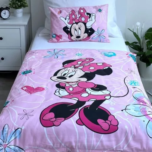 Minnie egér ovis ágynemű (flowers2)