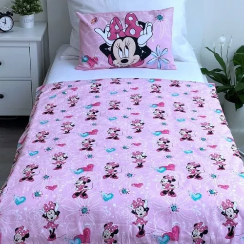 Minnie egér ovis ágynemű (flowers2)