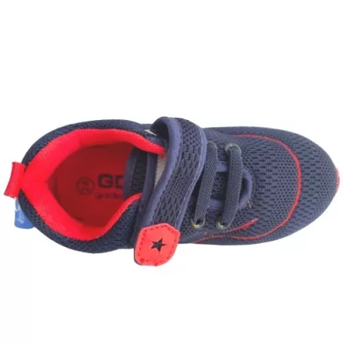 Bébi sportcipő (sötétkék-piros) 22-es