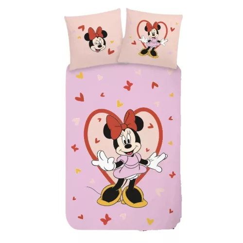 Foszforeszkáló Minnie egér ovis ágynemű