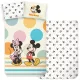 Minnie és Mickey egér ovis ágynemű 100x135+40x60 cm 100% pamut