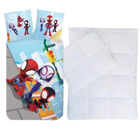 Spidey ovis ágynemű paplan párnával 100x135+40x60 cm