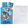 Sonic a sündisznó ovis ágynemű paplan-párnával 100x135+40x60 cm