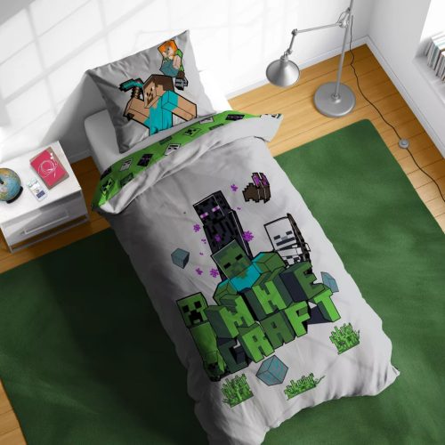 Minecraft ágynemű 140x200+70x90 cm pamut