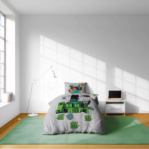 Minecraft ágynemű 140x200+70x90 cm pamut