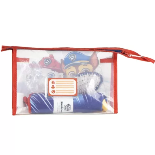 Mancs Őrjárat tisztasági csomag gyerekeknek – Paw Patrol utazószett hajkefével