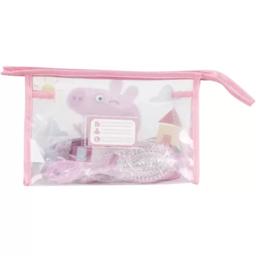 Peppa Malac tisztasági csomag gyerekeknek – Peppa utazószett hajkefével