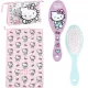 Hello Kitty tisztasági csomag gyerekeknek – Hello Kitty utazószett hajkefével