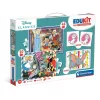 Clementoni Disney Classics 4 az 1 ben puzzle és memóriajáték gyerekeknek