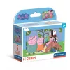 Peppa malac mesekocka 6 db-os puzzle 2 éves kortól – Clementoni fejlesztő játék