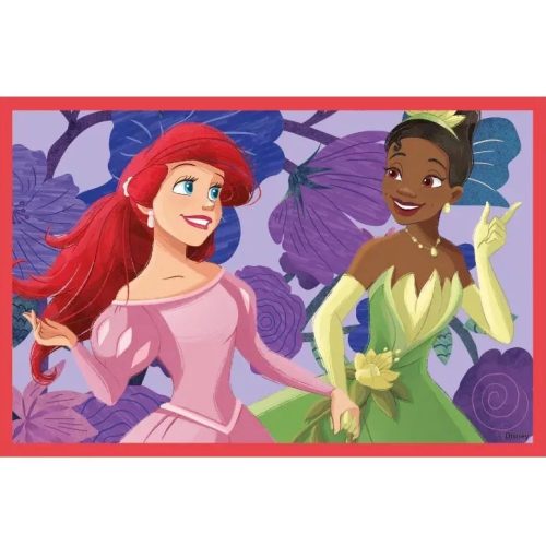 Disney hercegnők mesekocka 6 db-os puzzle 2 éves kortól – Clementoni fejlesztő játék
