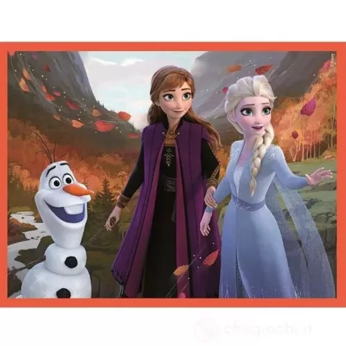 Jégvarázs mesekocka 12 db-os puzzle 3 éves kortól – Clementoni fejlesztő játék