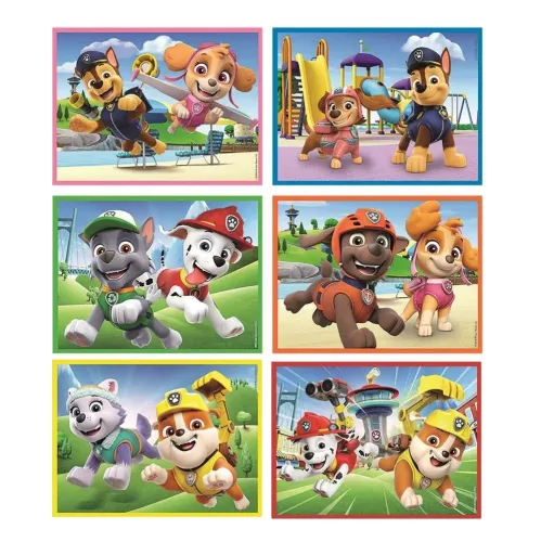 Mancs Őrjárat mesekocka Paw Patrol 12 db Clementoni kirakó játék