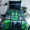 Minecraft ágynemű 140x200+70x90 cm pamut