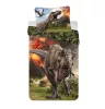 Jurassic World T-Rex ágynemű 140x200+70x90cm– dinoszauruszos gyerek ágynemű garnitúra 100% pamutból