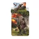 Jurassic World T-Rex ágynemű 140x200+70x90cm– dinoszauruszos gyerek ágynemű garnitúra 100% pamutból