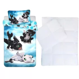 Így neveld a sárkányod ovis ágynemű szett