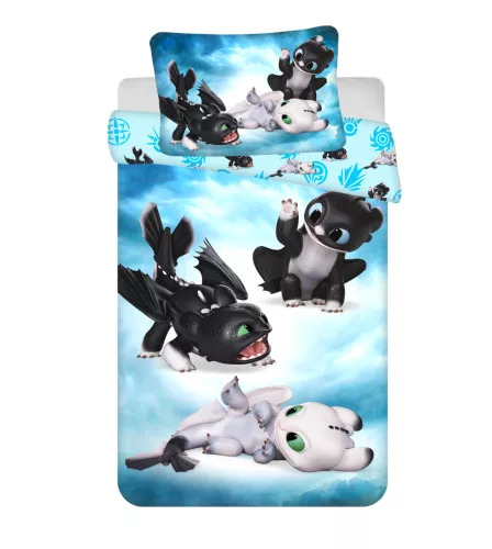 Így neveld a sárkányod ovis ágynemű szett