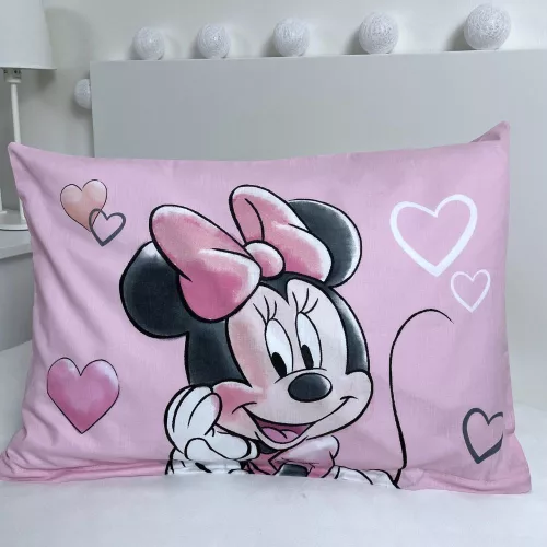 Minnie egér ovis ágynemű szett (hearts)