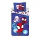 Spidey ágynemű 140x200+70x90 cm – Spidey mintás gyerek ágyneműhuzat 100% pamutból