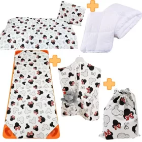 Minny ovis ágynemű csomag (piros masni)