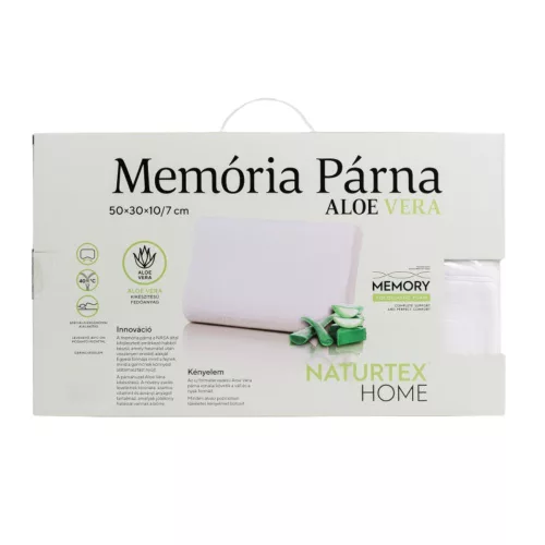 Aloe Vera Classic memóriahabos párna