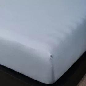 Jersey gumis lepedő 140/160x200 cm-es (szürke)