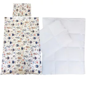 Vidám robotok ovis ágynemű szett