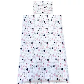 Szivecskés ovis ágynemű