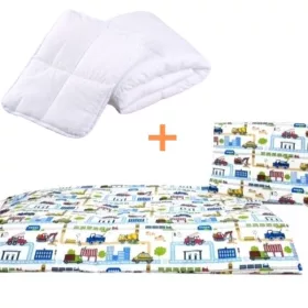 Járművek a városban ovis ágynemű szett