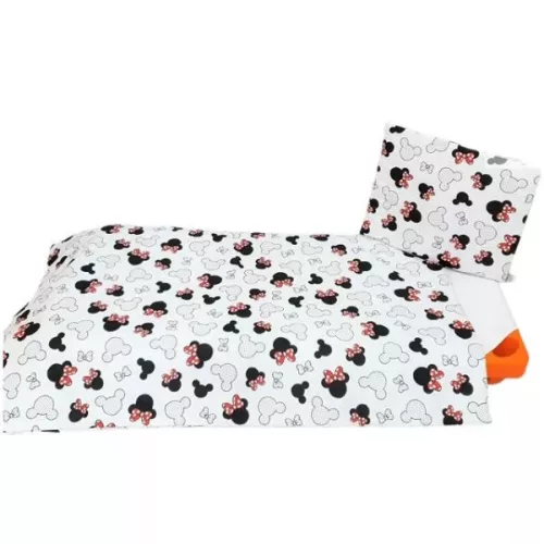 Minny ovis ágynemű szett (piros masni)