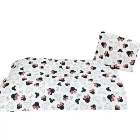 Minny ovis ágynemű (piros masni)