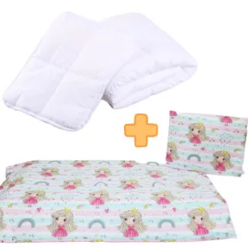 Királylány ovis ágynemű szett