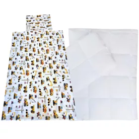 Munkagépes ovis ágynemű szett (daru) 