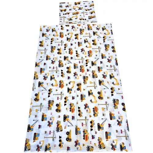 Munkagépes ovis ágynemű szett (daru) 