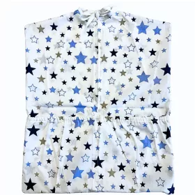 Kék csillagos ovis zsák