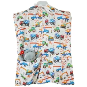 Munkagépes ovis zsák (apró színes)